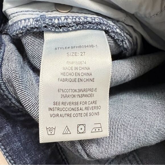 Hint of Blu Cropped Effortless Boy Jean NWT Size 27 - Picture 7 of 8